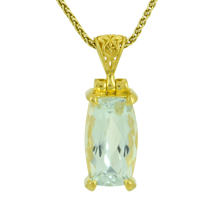 Blue Topaz Pendant