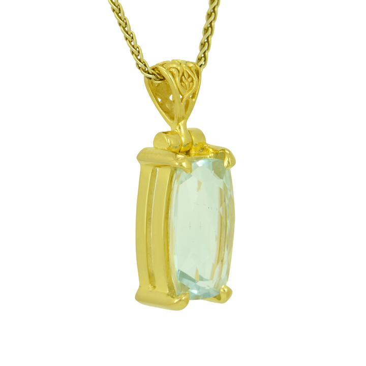 Blue Topaz Pendant
