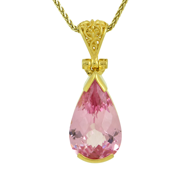 Imperial Pink Sapphire Pendant