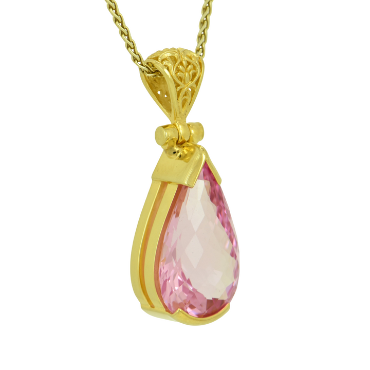 Imperial Pink Sapphire Pendant