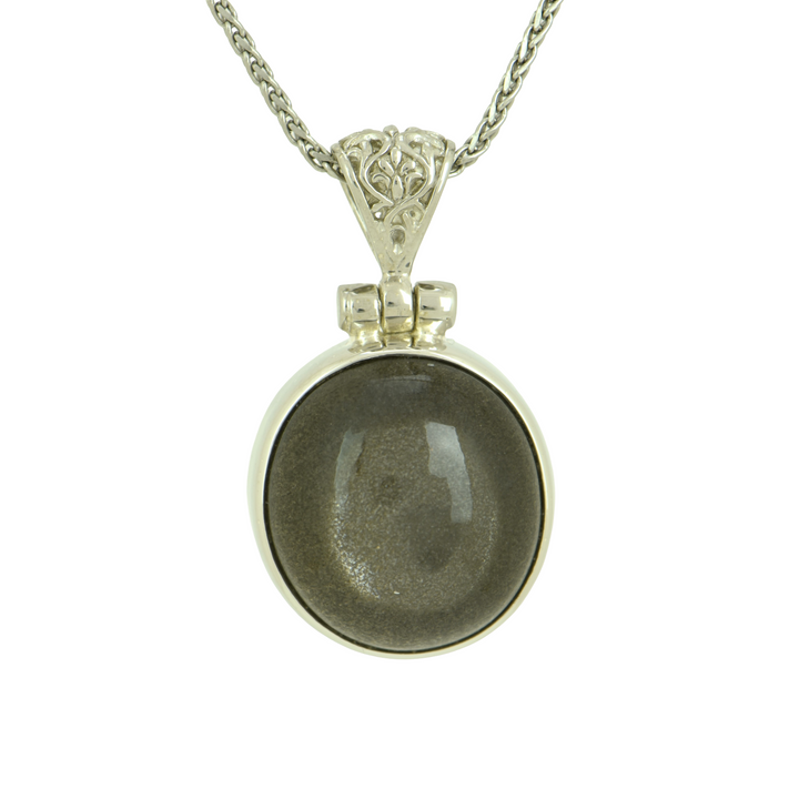 Black Moonstone Pendant