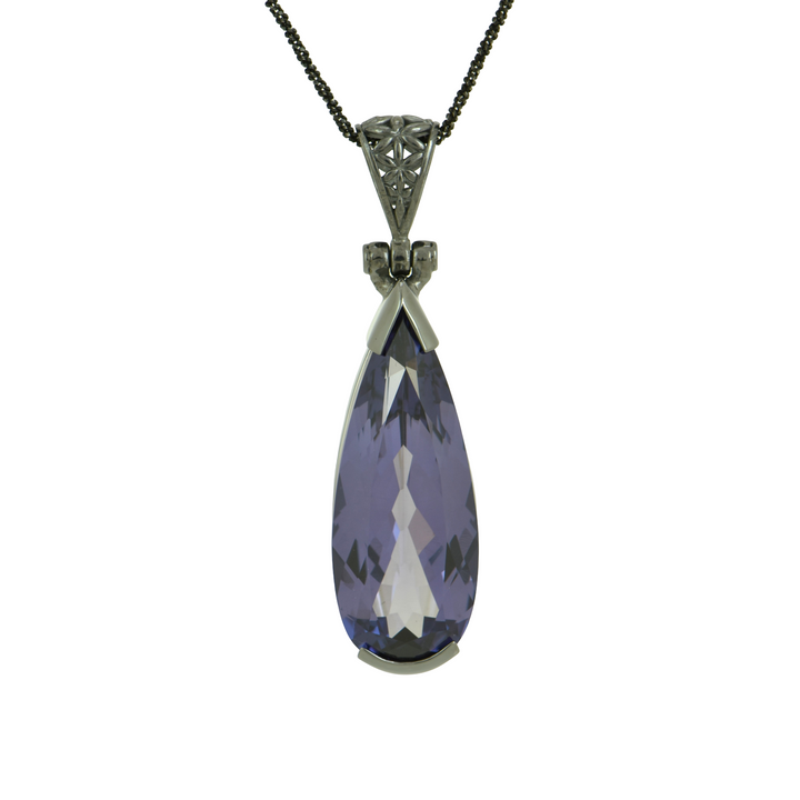 Alexandrite Effect Sapphire Pendant