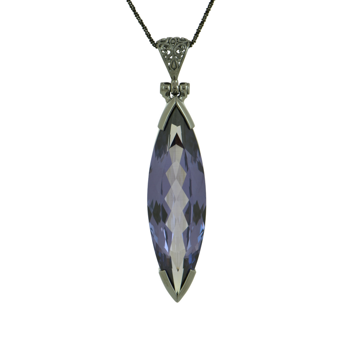Alexandrite Effect Sapphire Pendant