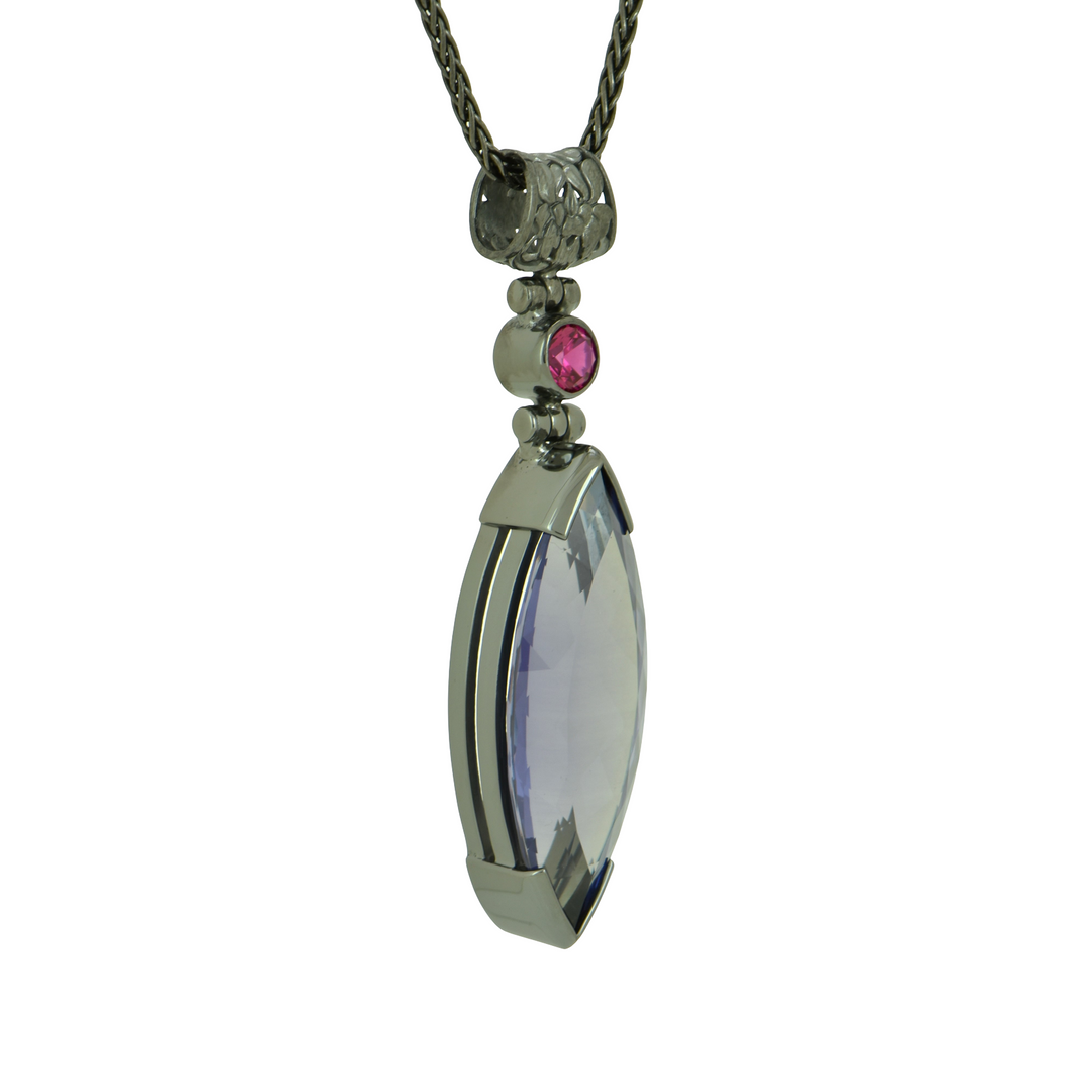 Alexandrite Effect Sapphire Pendant