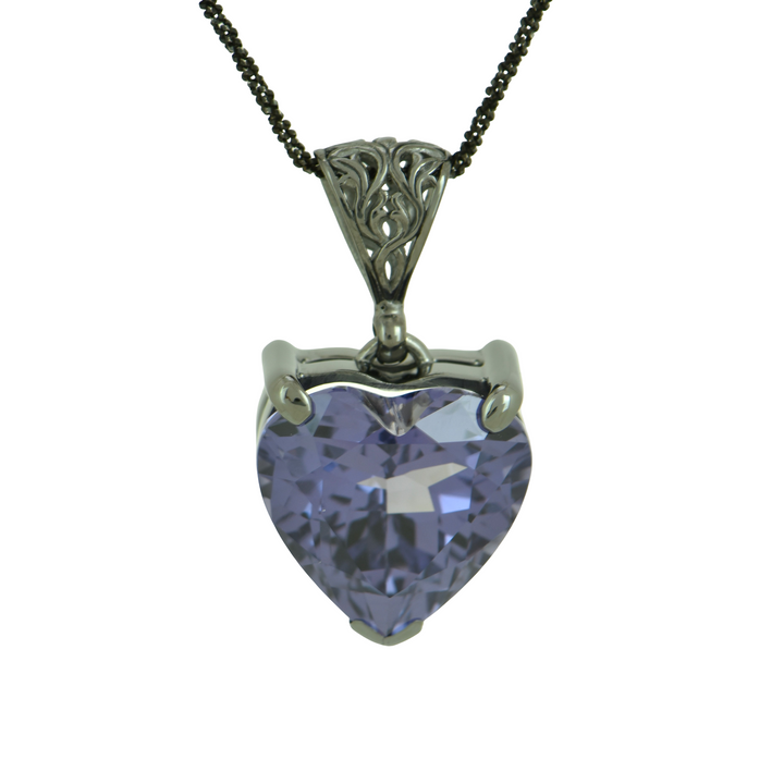 Alexandrite Effect Sapphire Pendant