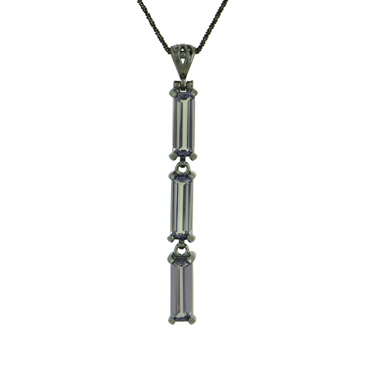 Alexandrite Effect Sapphire Pendant