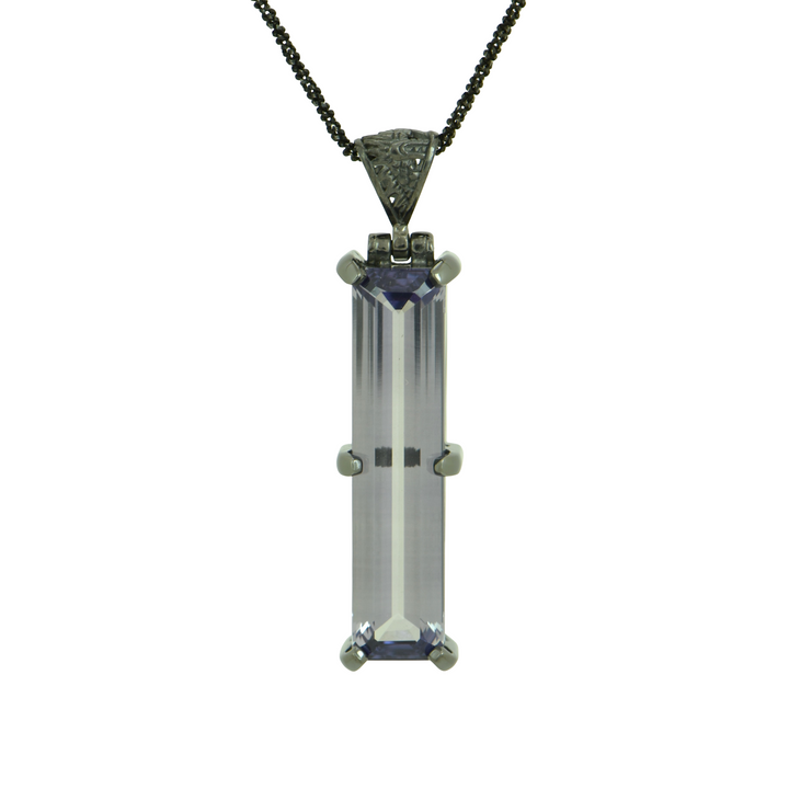Alexandrite Effect Sapphire Pendant