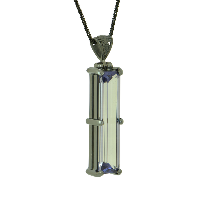 Alexandrite Effect Sapphire Pendant