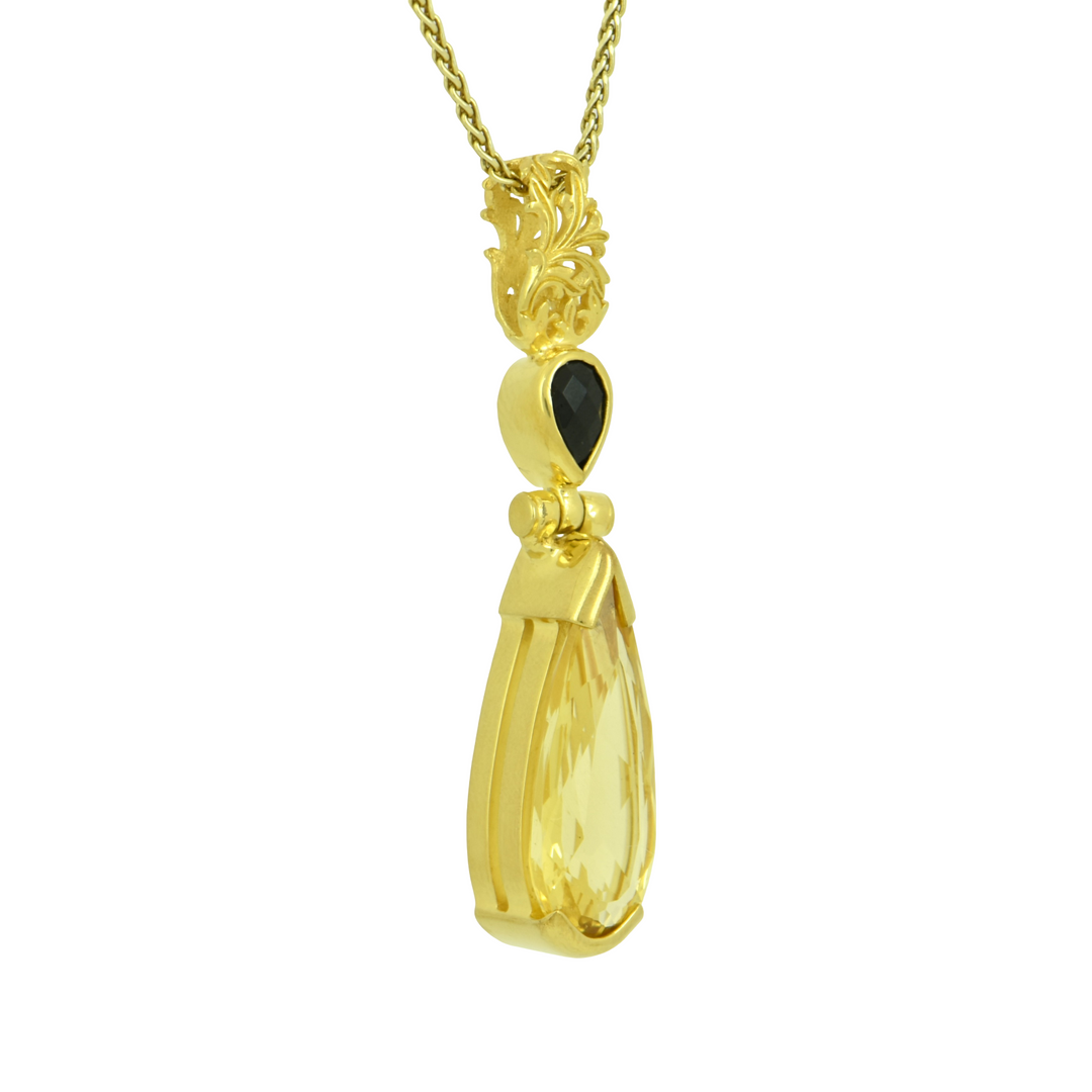 Golden Beryl Pendant