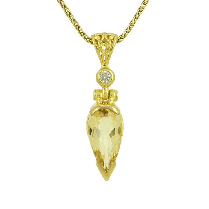 Golden Beryl Pendant