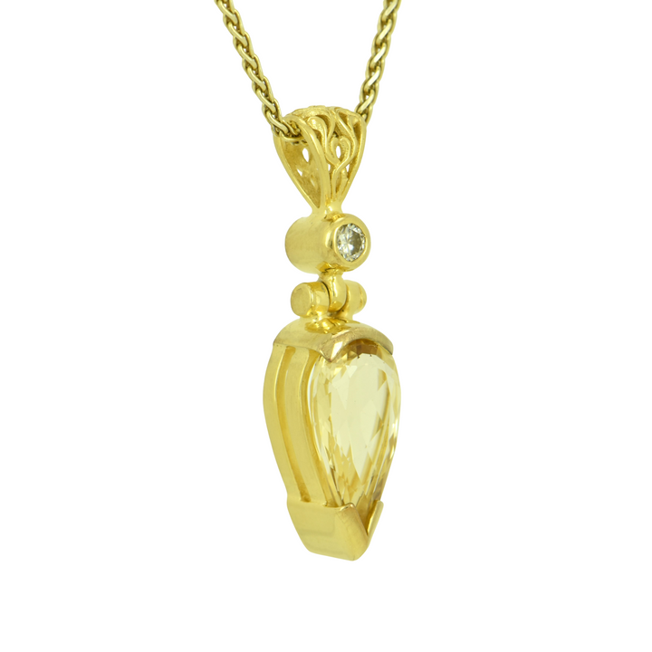 Golden Beryl Pendant
