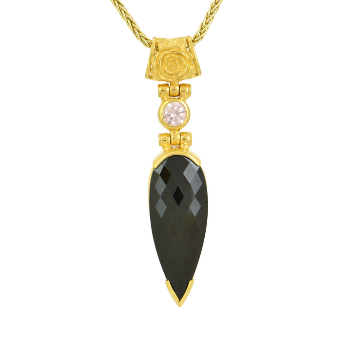 Black Spinel Pendant