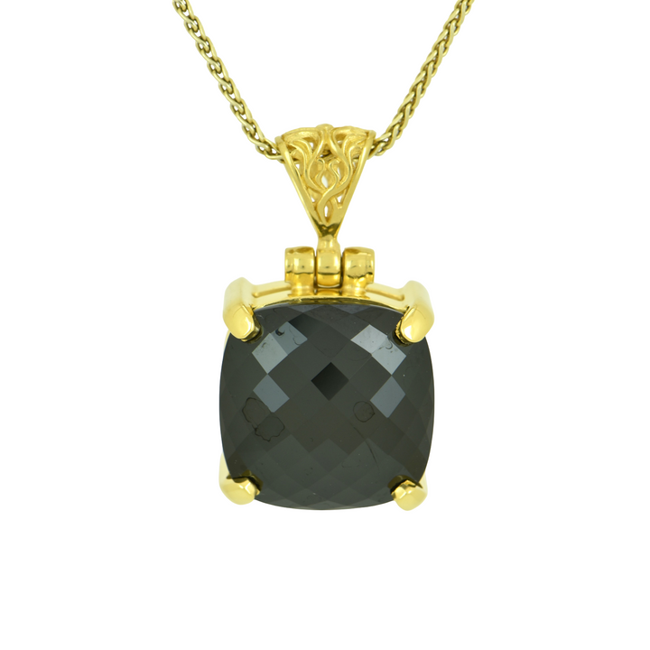 Black Spinel Pendant