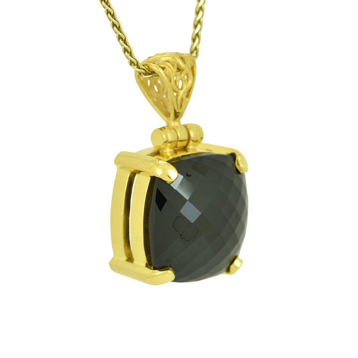 Black Spinel Pendant