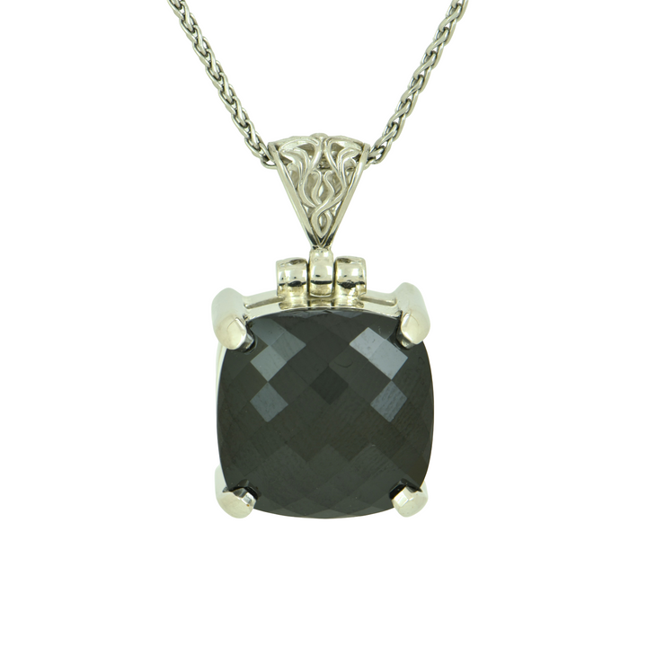 Black Spinel Pendant