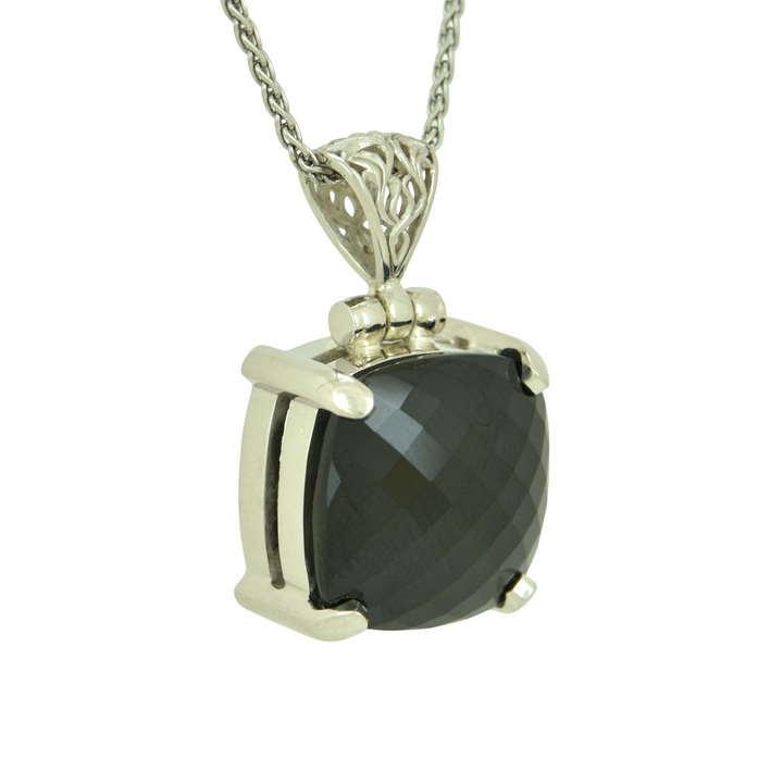 Black Spinel Pendant