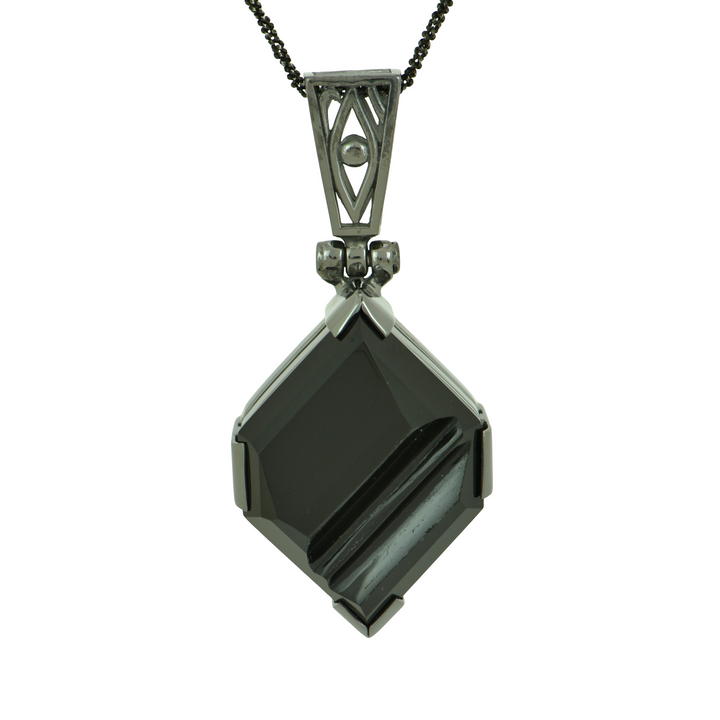 Black Spinel Pendant