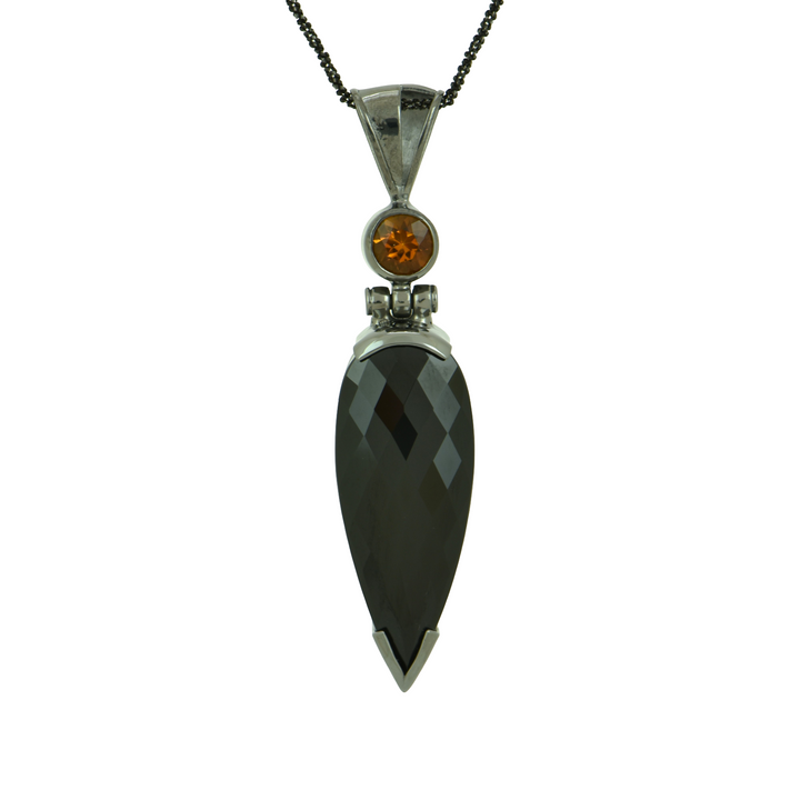 Black Spinel Pendant