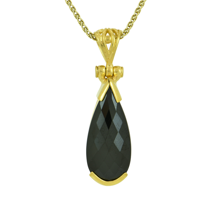 Black Spinel Pendant
