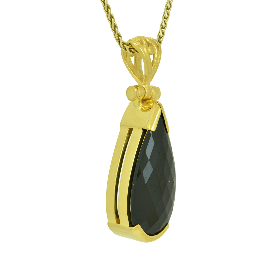 Black Spinel Pendant