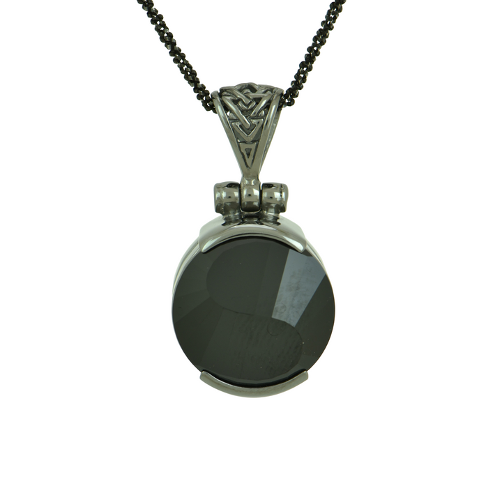 Black Spinel Pendant