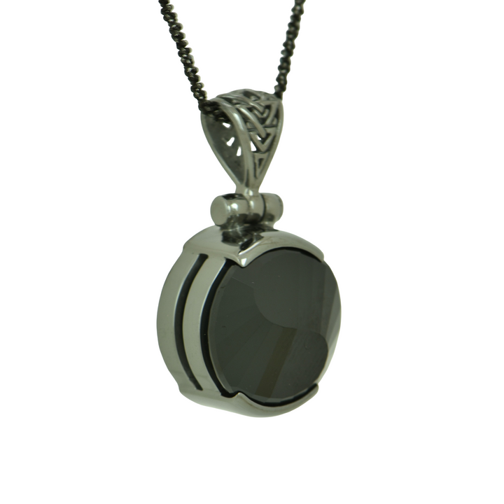 Black Spinel Pendant