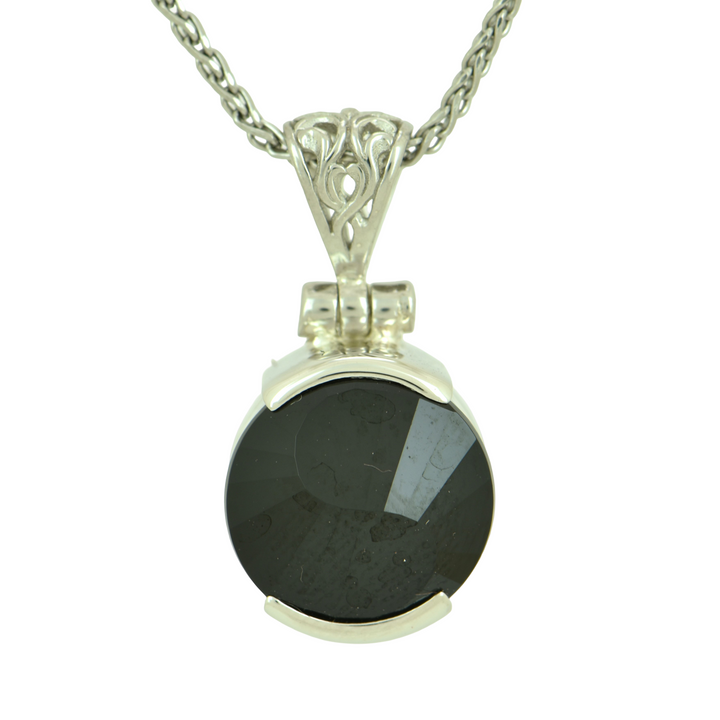 Black Spinel Pendant