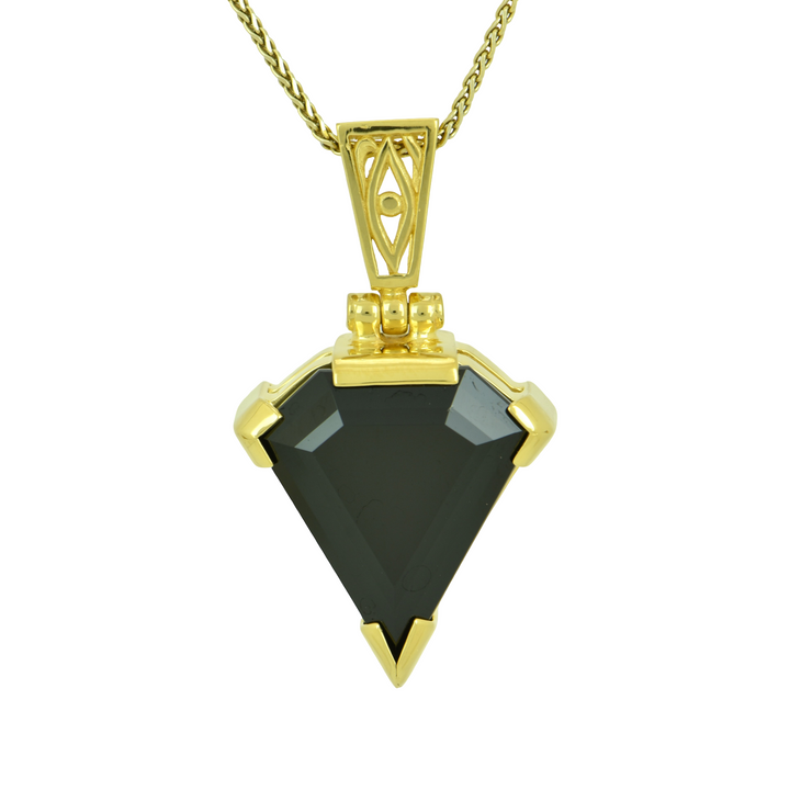 Black Spinel Pendant