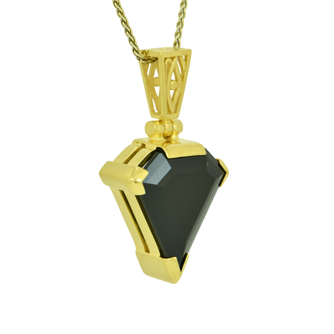 Black Spinel Pendant