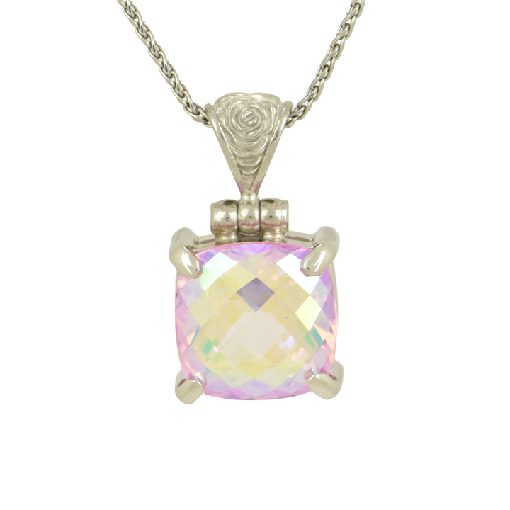 Angel Aura Pink Sapphire Pendant