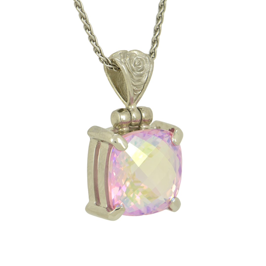 Angel Aura Pink Sapphire Pendant