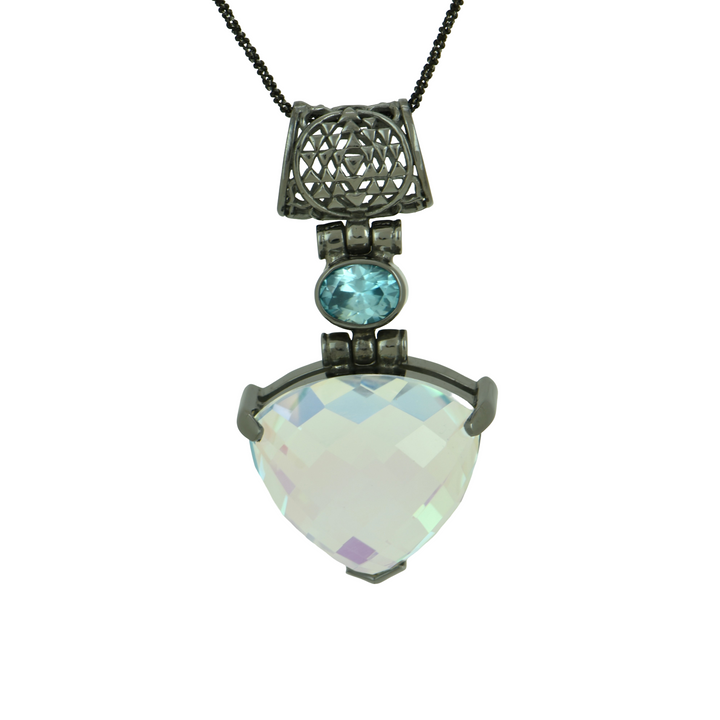 Angel Aura Euphoria Mystic Quartz Pendant