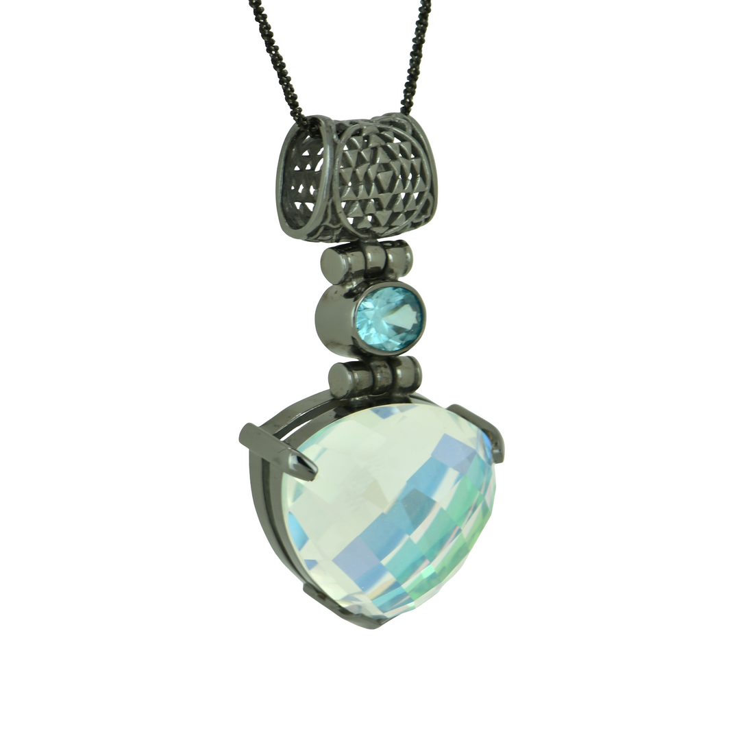 Angel Aura Euphoria Mystic Quartz Pendant