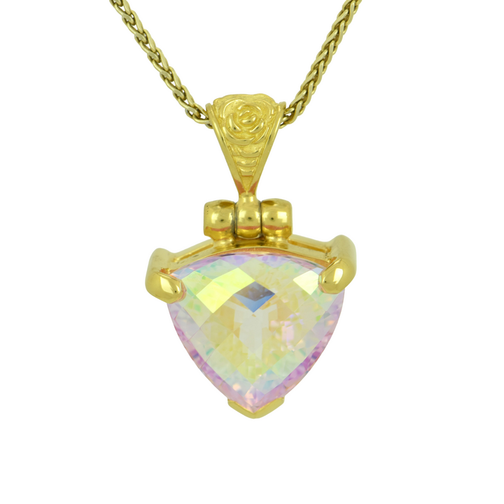 Angel Aura Pink Sapphire Pendant