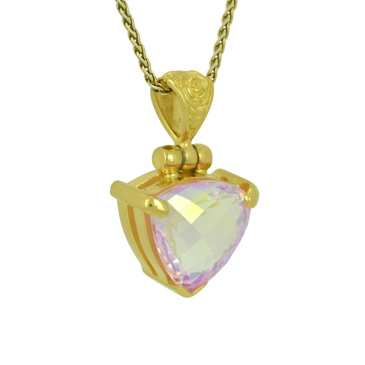 Angel Aura Pink Sapphire Pendant