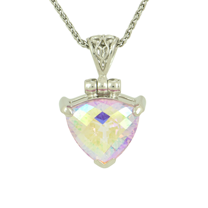 Angel Aura Pink Sapphire Pendant