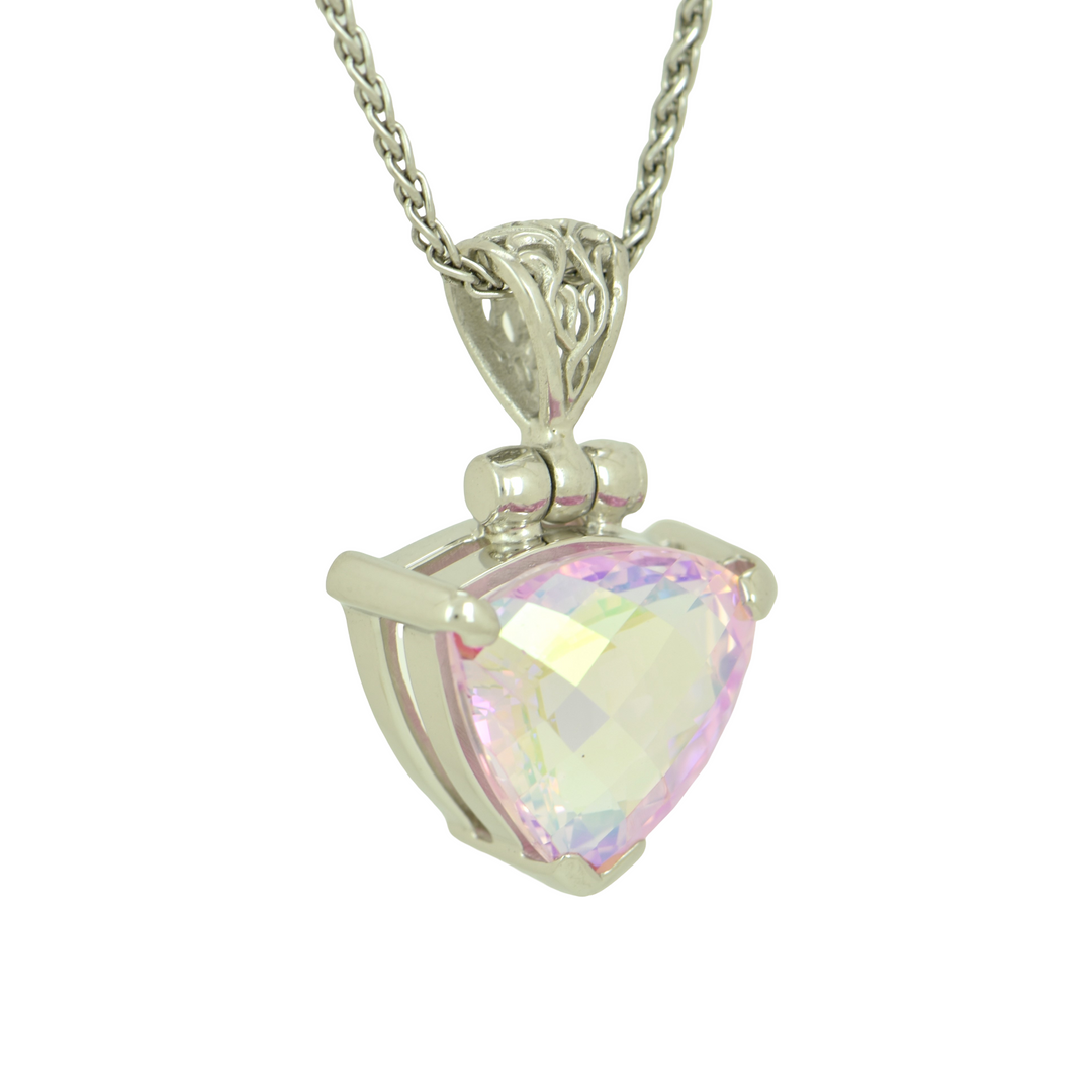 Angel Aura Pink Sapphire Pendant