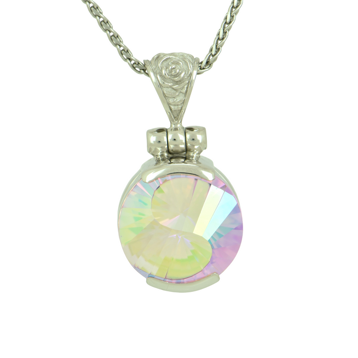 Angel Aura Pink Sapphire Pendant