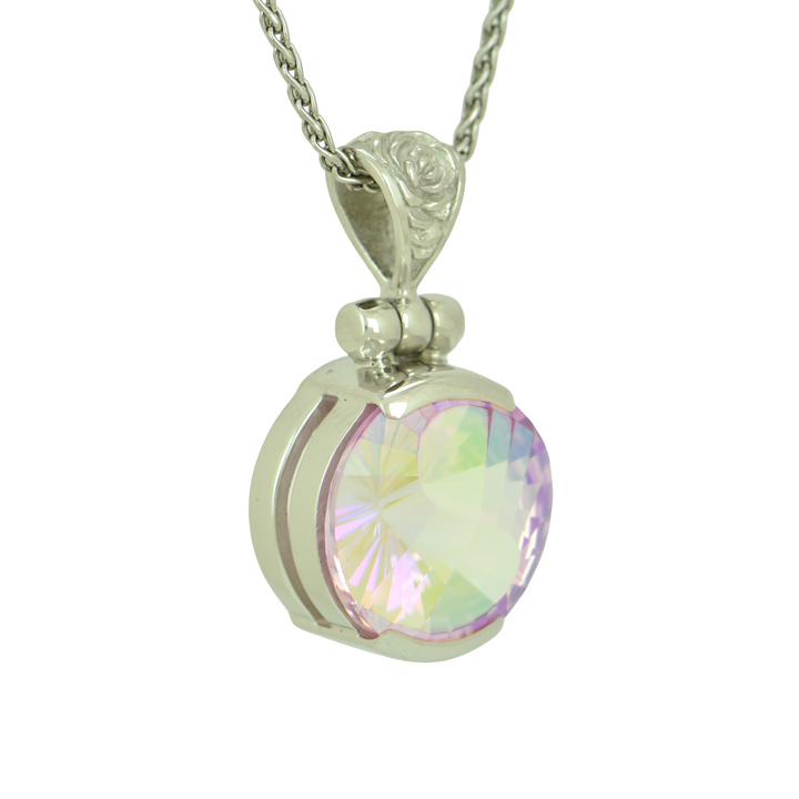 Angel Aura Pink Sapphire Pendant