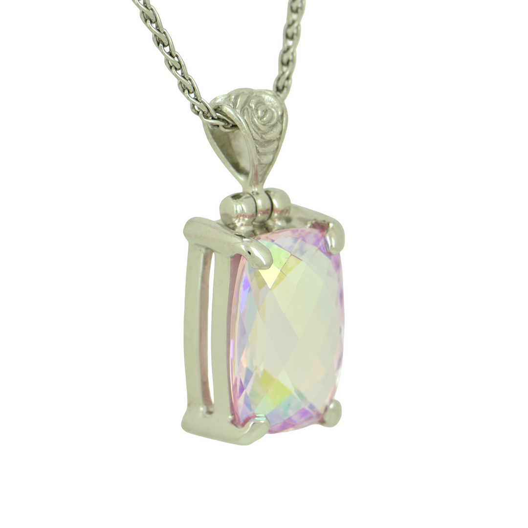 Angel Aura Pink Sapphire Pendant