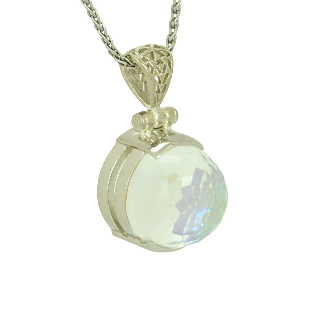 Angel Aura Euphoria Mystic Quartz Pendant
