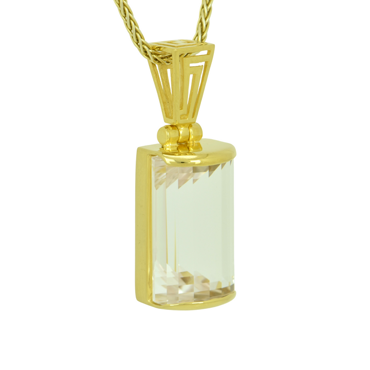 White Sapphire Pendant