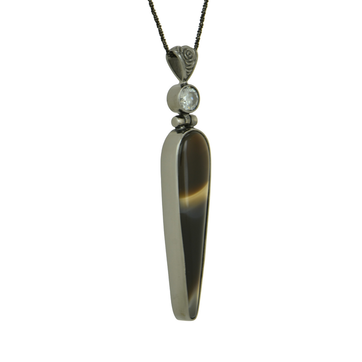 Black Agate Pendant