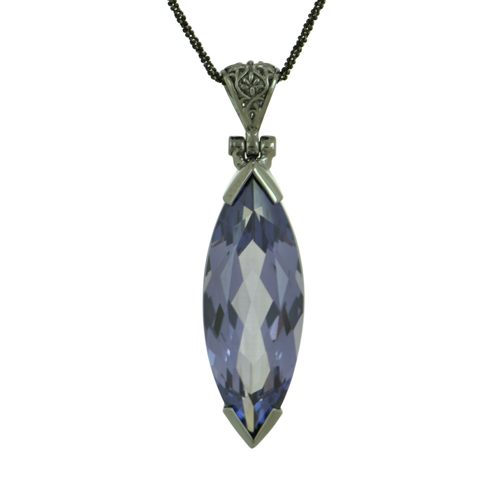 Alexandrite Effect Sapphire Pendant