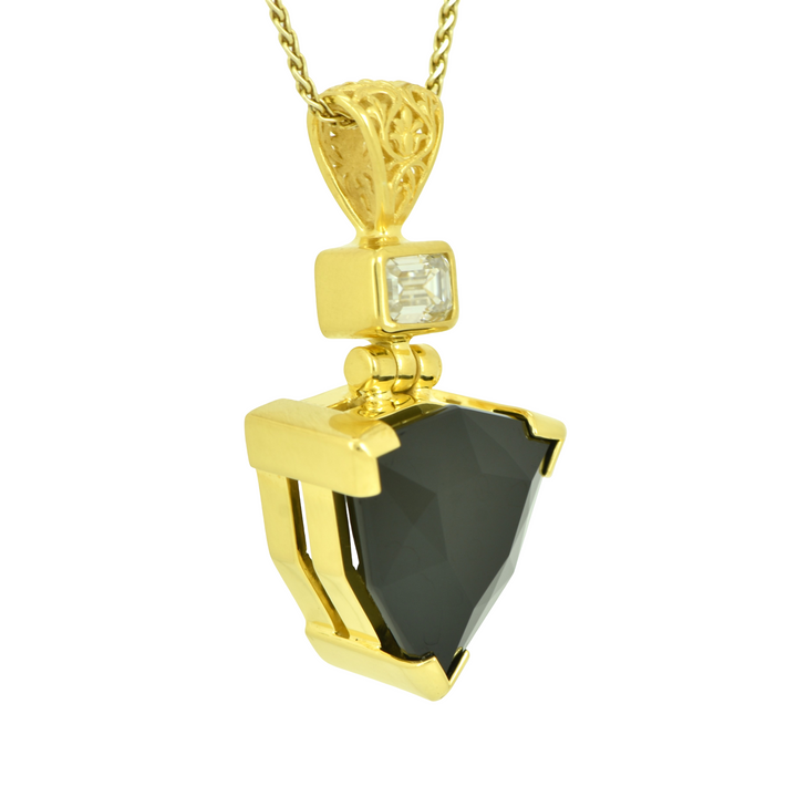 Black Spinel Pendant