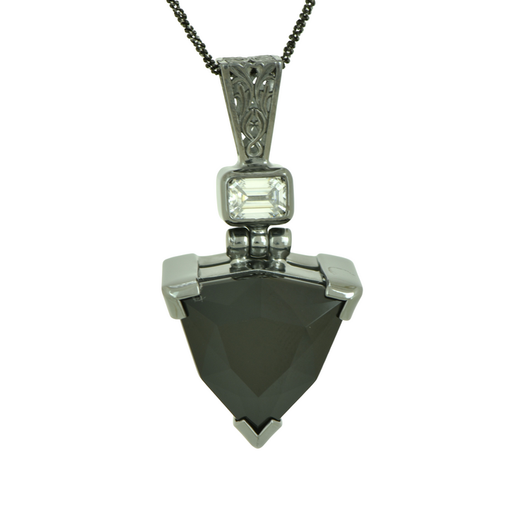 Black Spinel Pendant