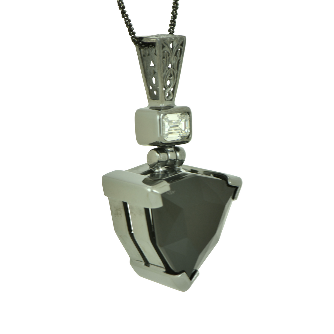 Black Spinel Pendant