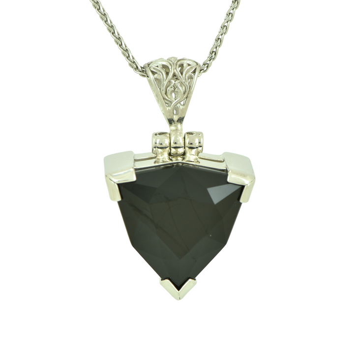 Black Spinel Pendant