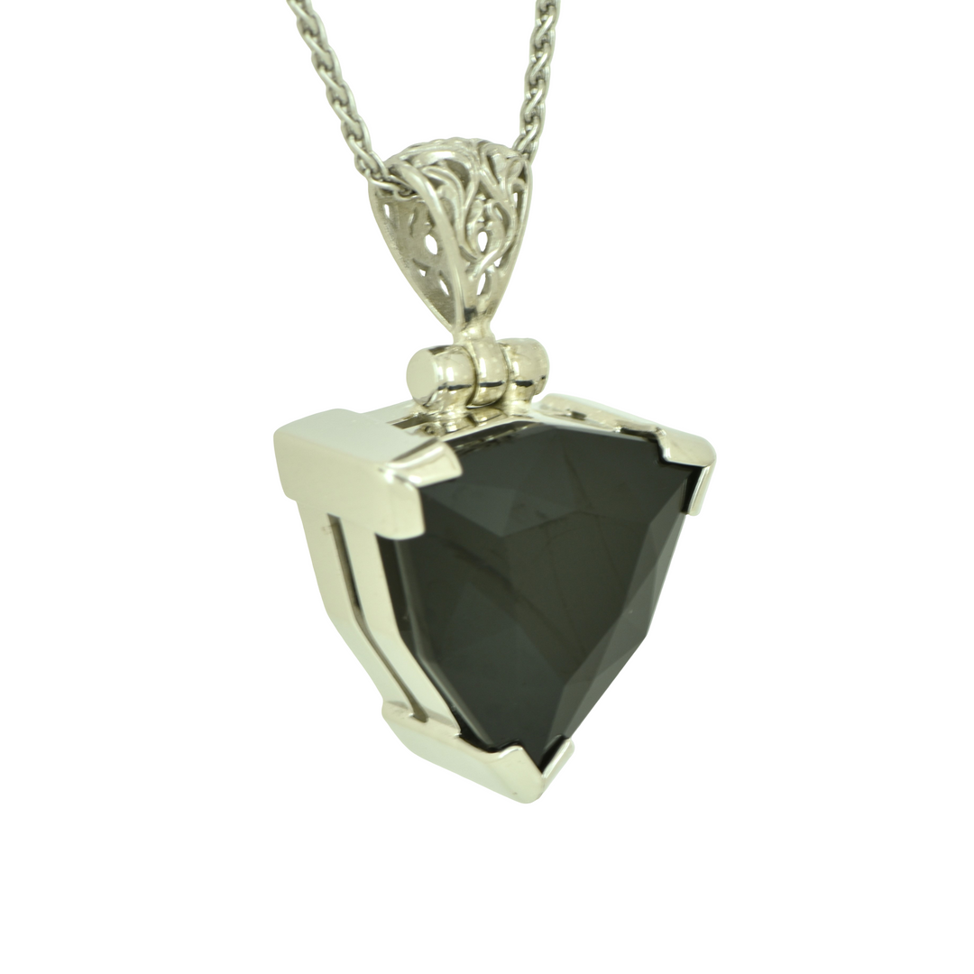 Black Spinel Pendant