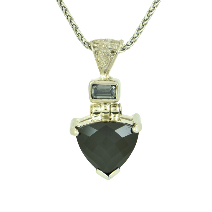 Black Spinel Pendant